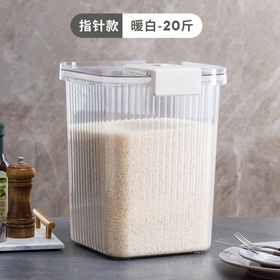 Reiskübel Weiß Groß 10kg